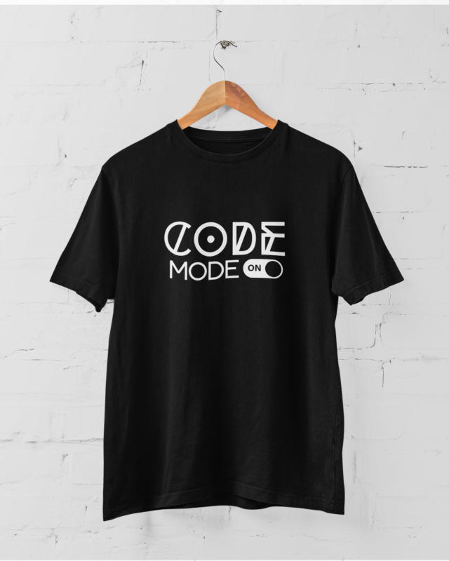 Code mode on Unisex T-shirt